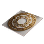 Luxe barokke keramische Tegel Tegeltje (Zijkant)