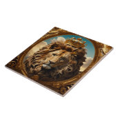 Luxe barokke keramische Tegel Tegeltje (Zijkant)