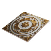 Luxe barokke keramische Tegel Tegeltje (Zijkant)