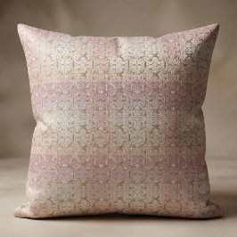 Luxe Baroque Gold Damask-patroon op pasta ombre Stof