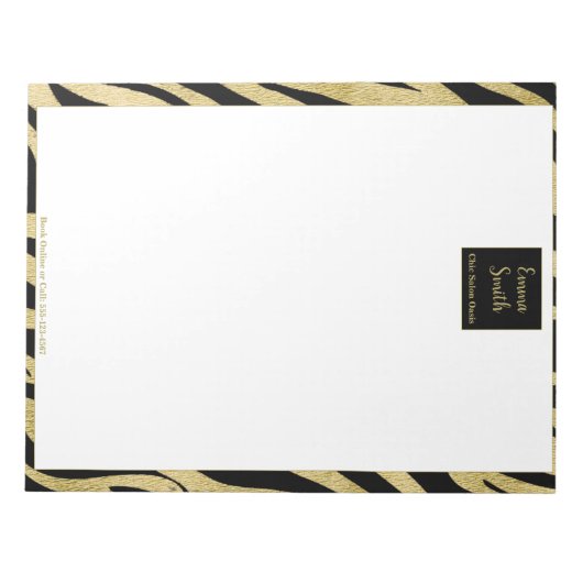 Luxe Beauty Experience Notitieblok (Voorkant)