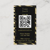 Luxe Beauty Professioneel Visitekaartje (Achterkant)