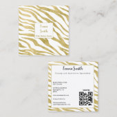 Luxe Beauty Professioneel Visitekaartje (Voorkant / Achterkant)