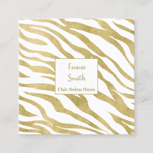 Luxe Beauty Professioneel Visitekaartje (Voorkant)