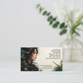 💇♀️ Luxe Beauty Salon Visitekaartje (Staand voorkant)