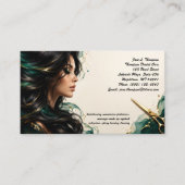 💇♀️ Luxe Beauty Salon Visitekaartje (Voorkant)
