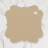 Luxe Bedankjes Labels (Achterkant)