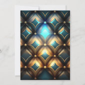 Luxe Bedrijf Zakelijk Jaarlijks diner Kaart (Achterkant)