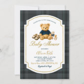 luxe beer babyshower uitnodiging (Voorkant)