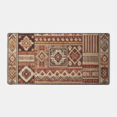 Luxe Berber Desk Mat - Een tijdloze aanraking van  (Voorkant)