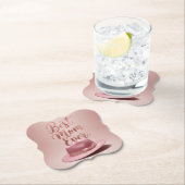 Luxe beste moeder ooit Roos gouden Onderzetter (Insitu)