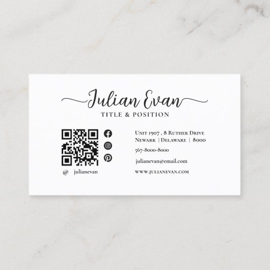 Luxe Black and Gold Lash Technician Business Card Visitekaartje (Achterkant)