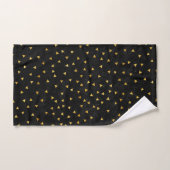 Luxe Black Gold Premium - eenvoudig Bad Handdoek (Handdoek)