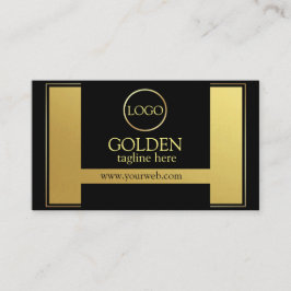 Luxe Black Gold  Visitekaartje