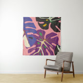 Luxe bladkunst deco behang. achtergrond natuur. wandkleed (In situ)