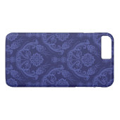Luxe blauwe damesbehang Case-Mate iPhone case (Achterkant (Horizontaal))