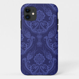 Luxe blauwe damesbehang Case-Mate iPhone case