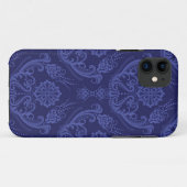 Luxe blauwe damesbehang Case-Mate iPhone case (Achterkant (horizontaal))