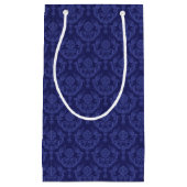 Luxe blauwe damesbehang klein cadeauzakje (Voorkant)