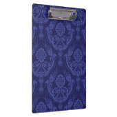 Luxe blauwe damesbehang klembord (Rechts)