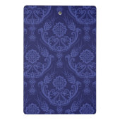 Luxe blauwe damesbehang mini klembord (Achterkant)