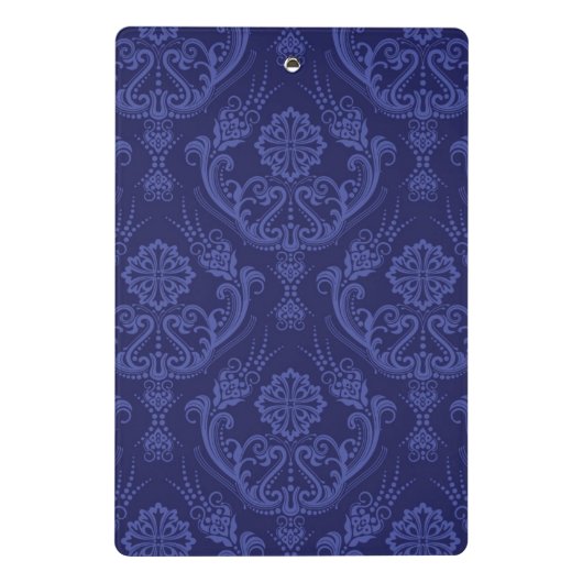 Luxe blauwe damesbehang mini klembord (Achterkant)