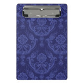 Luxe blauwe damesbehang mini klembord (Voorkant)