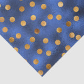 Luxe Blauwe en Gouden Serie Design 20 Tissuepapier (Detail)