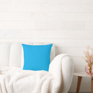 Luxe blauwe minimalistische sierkussen
