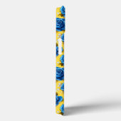 Luxe Blauwe Rozen Stijlvol Elegant Bloemendesign Case-Mate iPhone Case (Achterkant / Rechts)