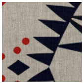 Luxe Blauwgroen "Cosmic Interlock" Linnen Textiel Stof (Close Up)