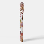 Luxe Bloem iPhone Hoesje Gebrandschilderd Roze Blo (Achterkant / Rechts)