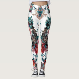 Luxe bloem leggings