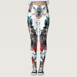 Luxe bloem leggings