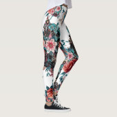 Luxe bloem leggings (Rechts)