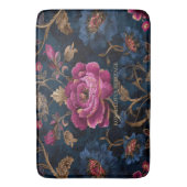Luxe Bloem Vintage Koninklijk Badmat (Voorkant Verticaal)