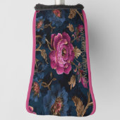 Luxe Bloem Vintage Koninklijk Golfheadcover (Draai 90)
