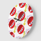 luxe bloemen grote klok (Hoek)