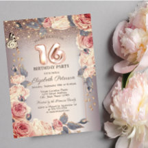 Luxe Bloemen, Vlinder, Lichtjes 16e Verjaardag