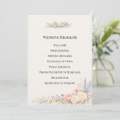 Luxe Bloemenweide Met Romantische Bloemen (Staand voorkant)