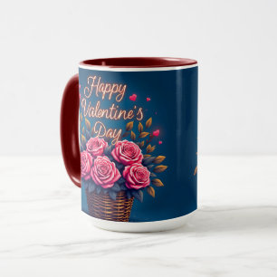 Luxe Bloemige Mooie Liefde Populaire Collectie Mok