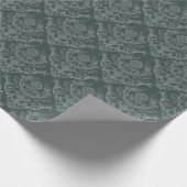 Luxe bloemkolenbehangselpapier cadeaupapier (Hoek)