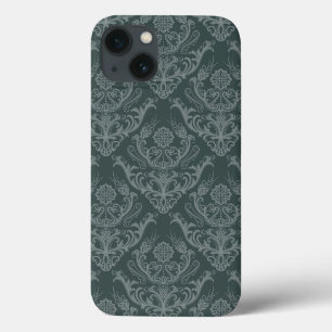 Luxe bloemkolenbehangselpapier Case-Mate iPhone case