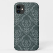 Luxe bloemkolenbehangselpapier Case-Mate iPhone case (Achterkant)