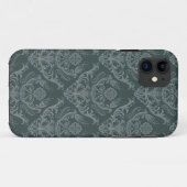 Luxe bloemkolenbehangselpapier Case-Mate iPhone case (Achterkant (horizontaal))