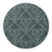 Luxe bloemkolenbehangselpapier keramische knop (Voorkant)