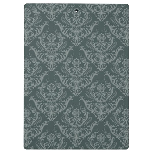 Luxe bloemkolenbehangselpapier klembord (Achterkant)