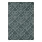 Luxe bloemkolenbehangselpapier mini klembord (Achterkant)