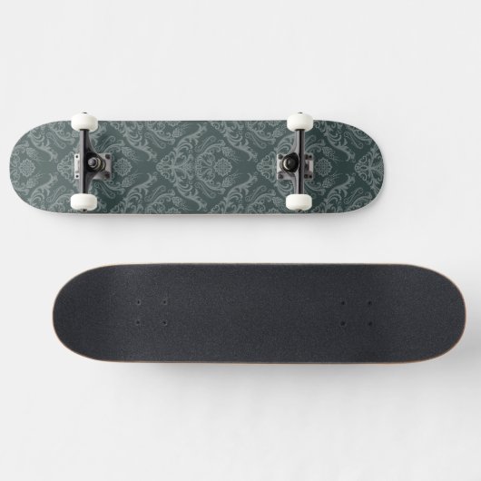 Luxe bloemkolenbehangselpapier persoonlijk skateboard (Horizontaal)