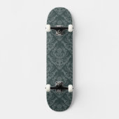 Luxe bloemkolenbehangselpapier persoonlijk skateboard (Voorkant)